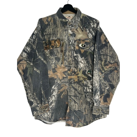 Mossy Oak Other - Mossy Oak Scent Stop Pro Camo Hunting Mens Shirt Large Button Down Long Sleeve